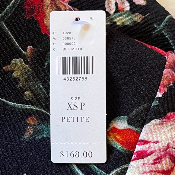 ๐ NWT Anthro Floral Foxidox w/Black Lace & Adjustable Straps - XS P - Picture 11 of 11